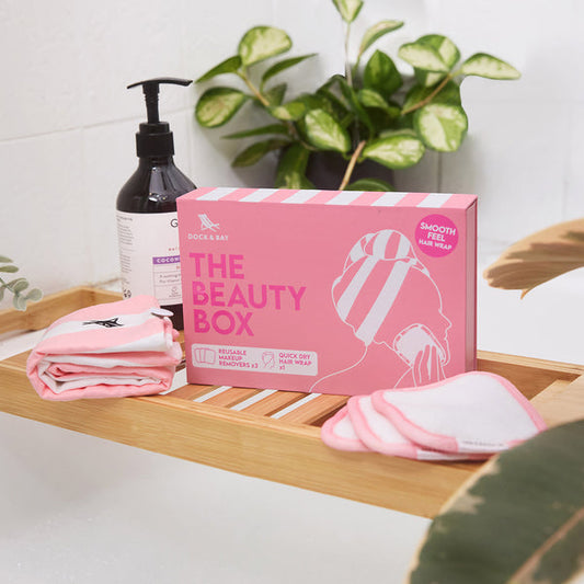 Dock & Bay Beauty Box - Hair Wrap and Makeup Removers