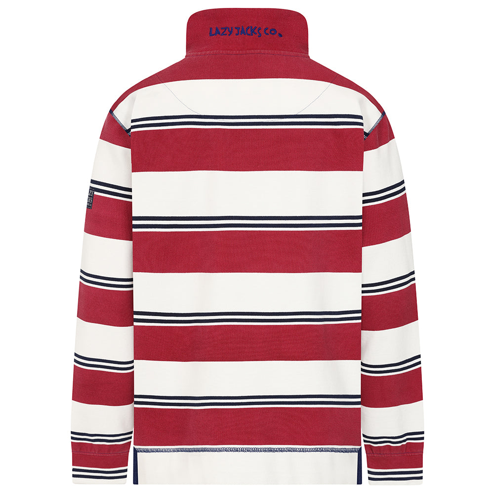 Lazy Jacks Men’s Pique 1/4 Zip Sweatshirt LJ700S