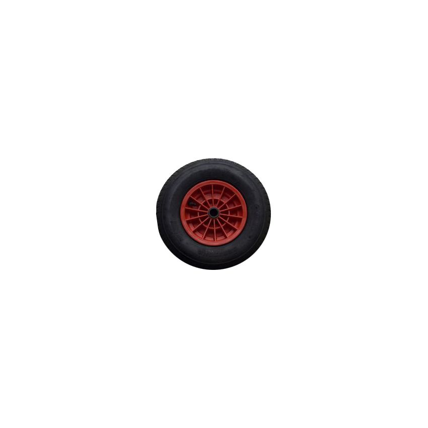 Pneumatic Wheel 3.00-4 Plastic Rim, Bearing ID - 20mm