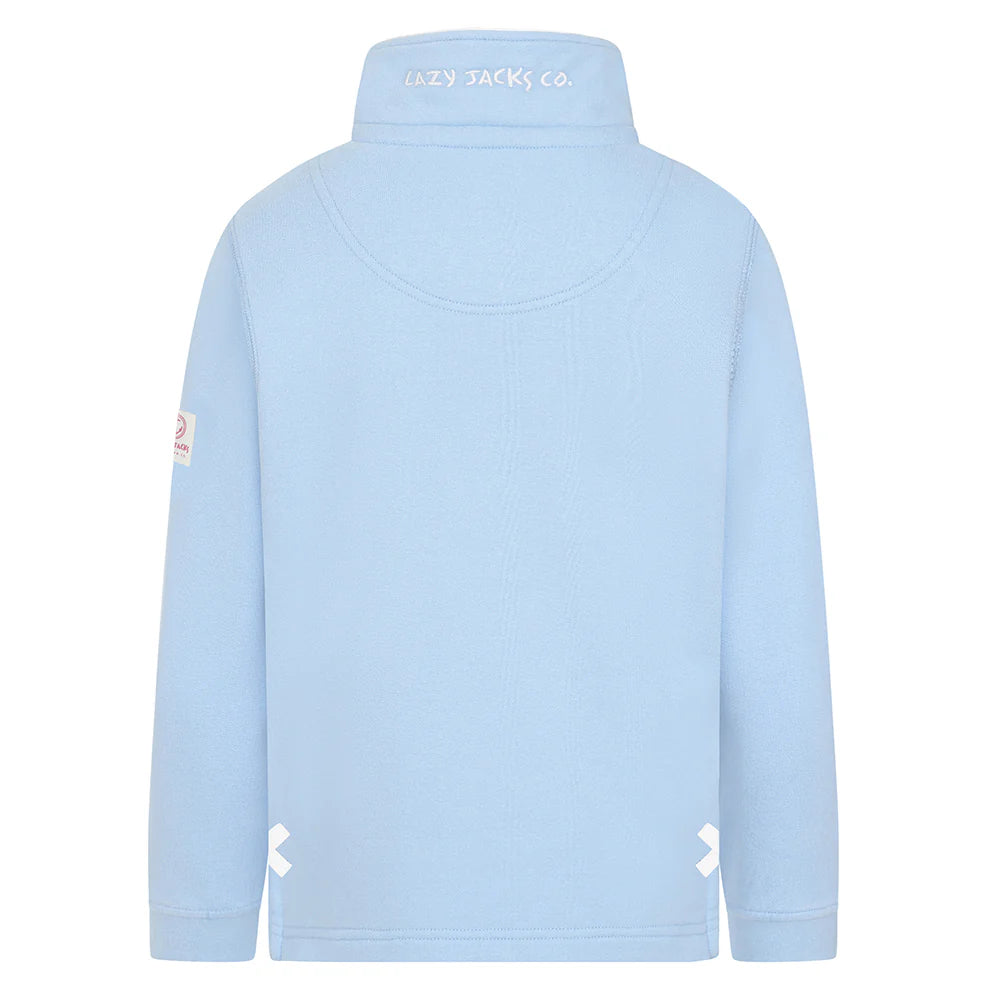 Lazy Jacks Kids Super Soft 1/4 Zip Plain Sweatshirt LJ3C