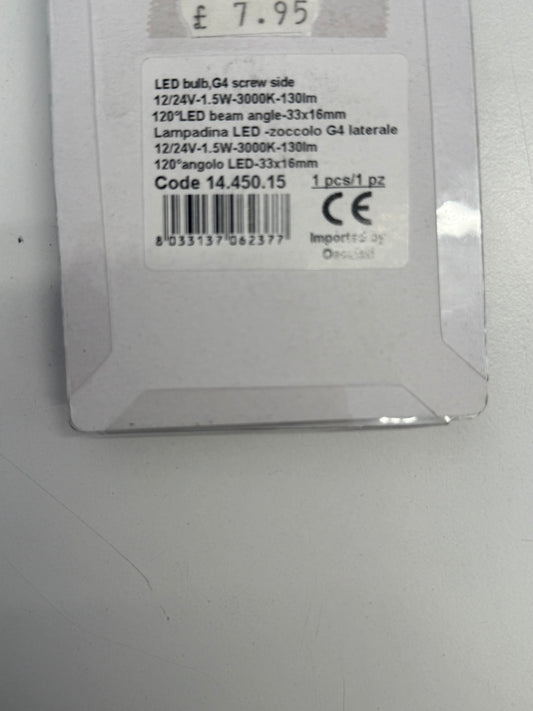 Osculati LED Bulb G4 12/24V 1.5W