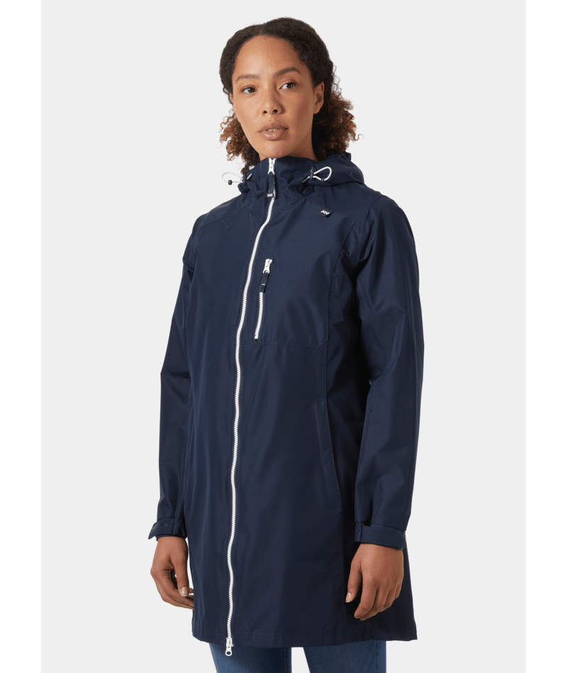 Helly Hansen Women s Long Belfast Jacket Seawood Chandlery Clothing