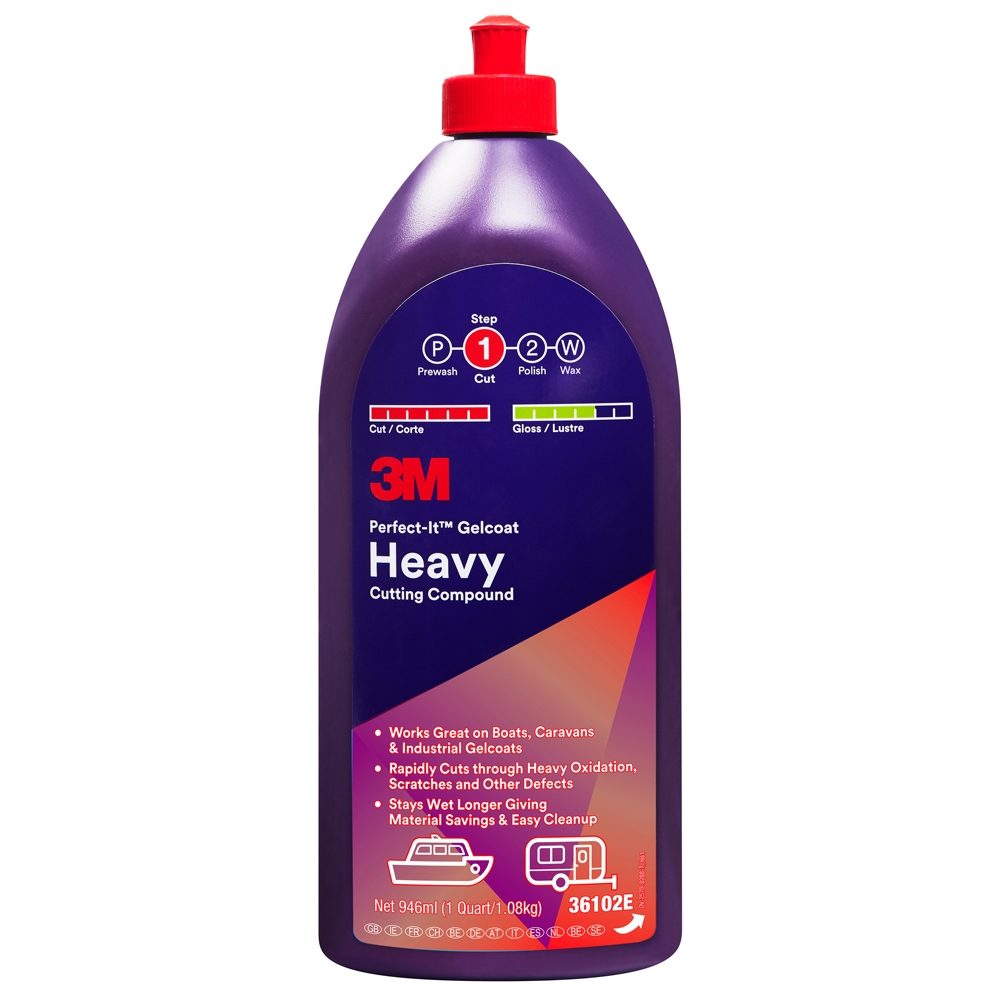 3M Perfect-It Gelcoat Heavy Compound 946ml