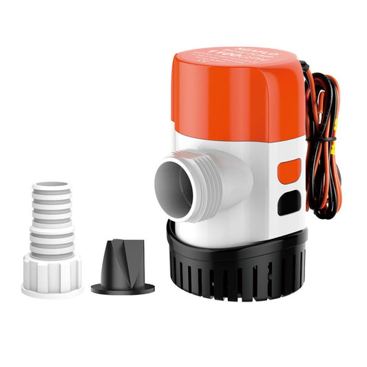 Seaflo Manual Bilge Pump 13A Series - 12V 600 GPH / 2271 LPH
