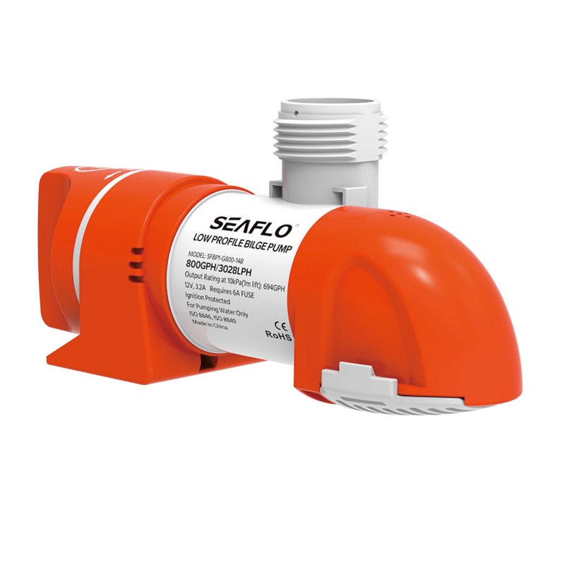 Seaflo 14C Low Profile Automatic Bilge Pumps 12V 800 GPH / 3028 LPH