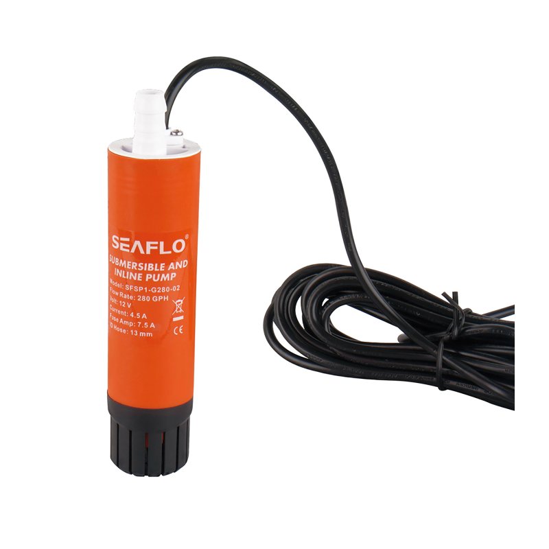 Seaflo Submersible/Inline Pump 280GPH