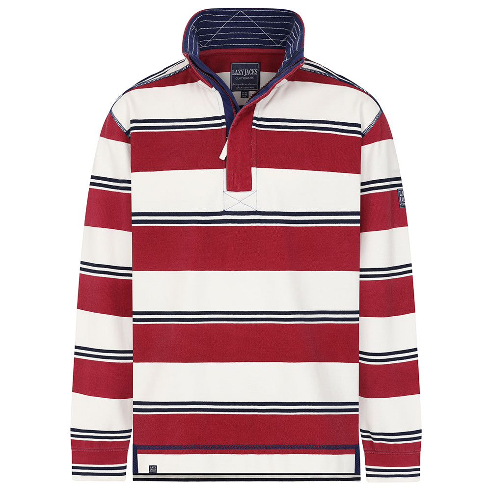 Lazy Jacks Men’s Pique 1/4 Zip Sweatshirt LJ700S