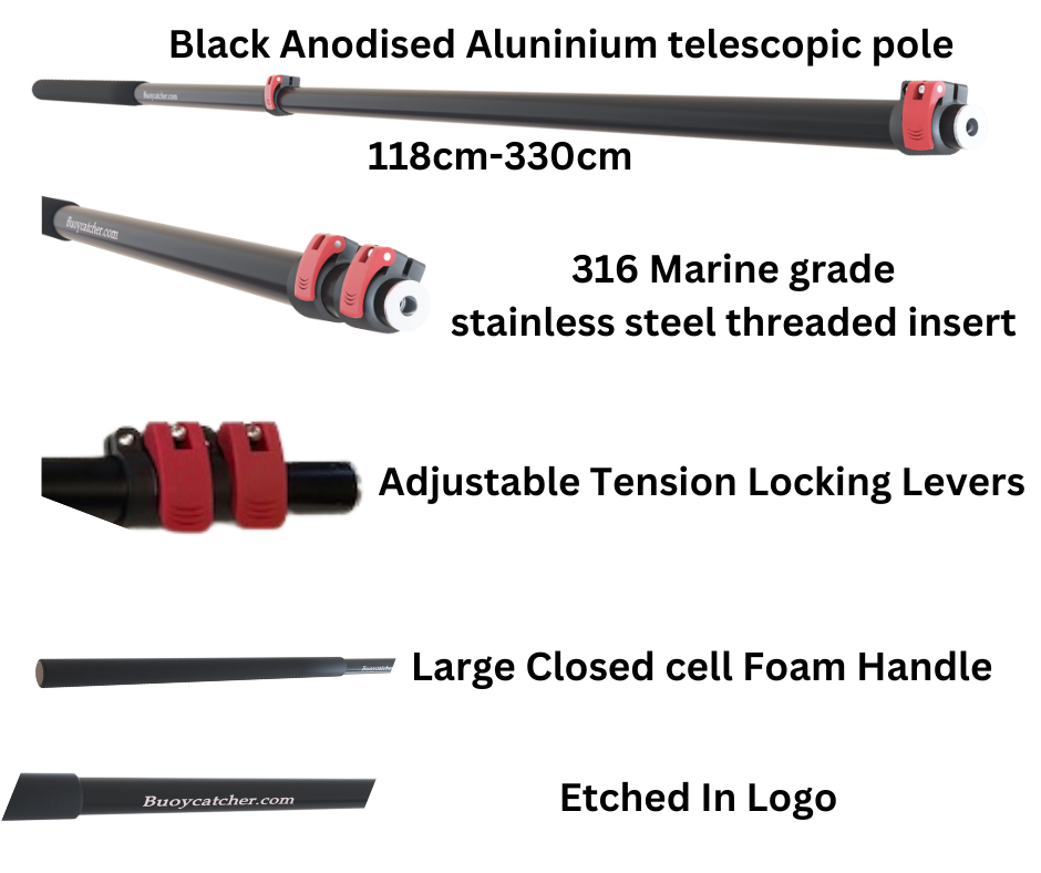 Buoycatcher Telescopic Pole