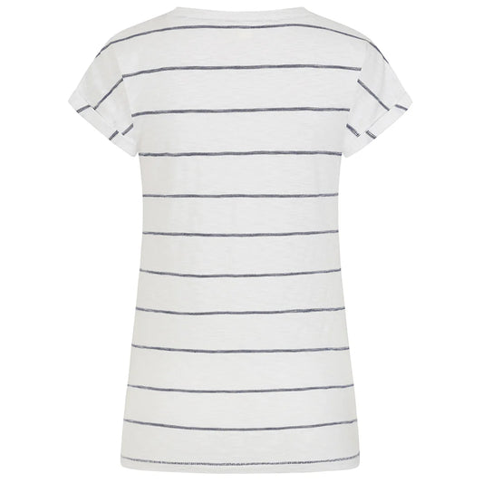 Lazy Jacks Women’s Textured Striped Tee LJ651S