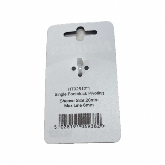 Holt Nautos Mininox Single Footblock Pivoting HT92512