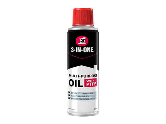 3-IN-ONE Multi-Purpose Oil With PTFE 250ml