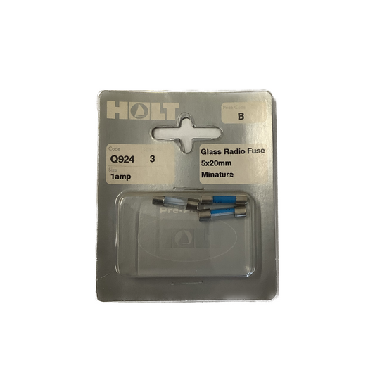 Holt Miniature Glass Radio Fuse