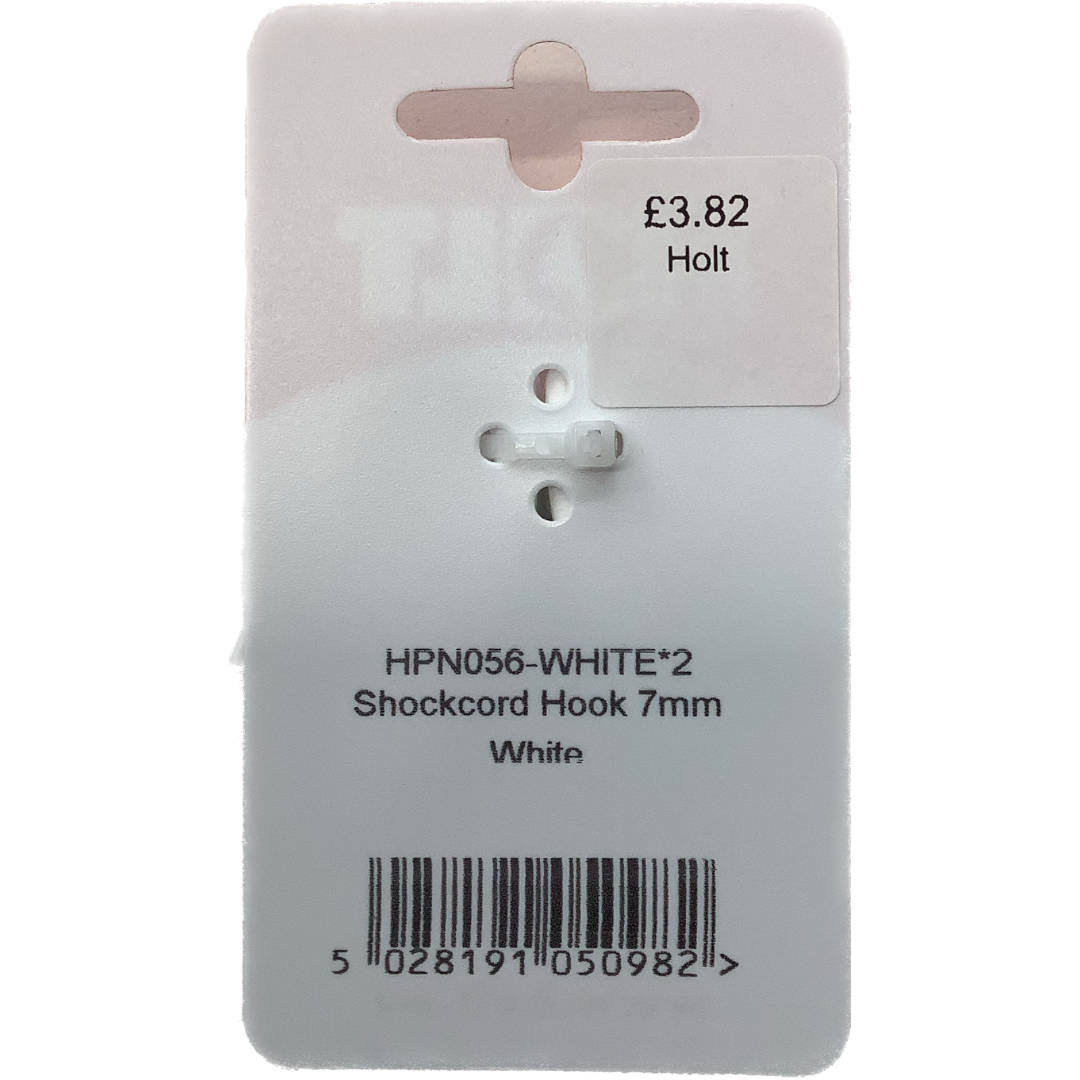 Holt Nylon Shockcord Snap Hook 7mm HPN056