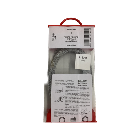 Holt Marine Pre Pack Gland Packing 3/8" 10mm J023