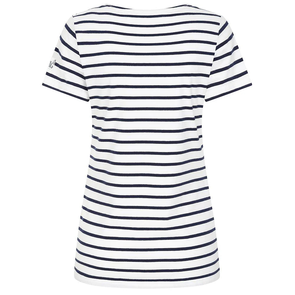 Lazy Jacks Women's Striped Breton T-Shirt LJ8