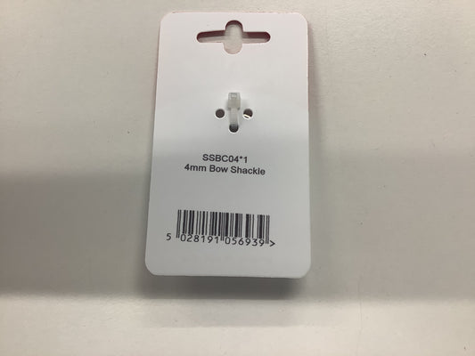 Holt 4mm Bow Shackle SSBC04