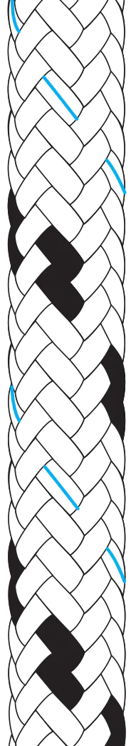 Kingfisher Braid on Braid Polyester Rope