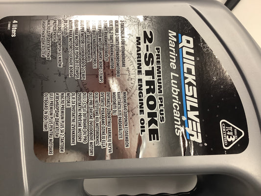 Quicksilver Premium Plus 2-Stroke TC-W3 Outboard Oil