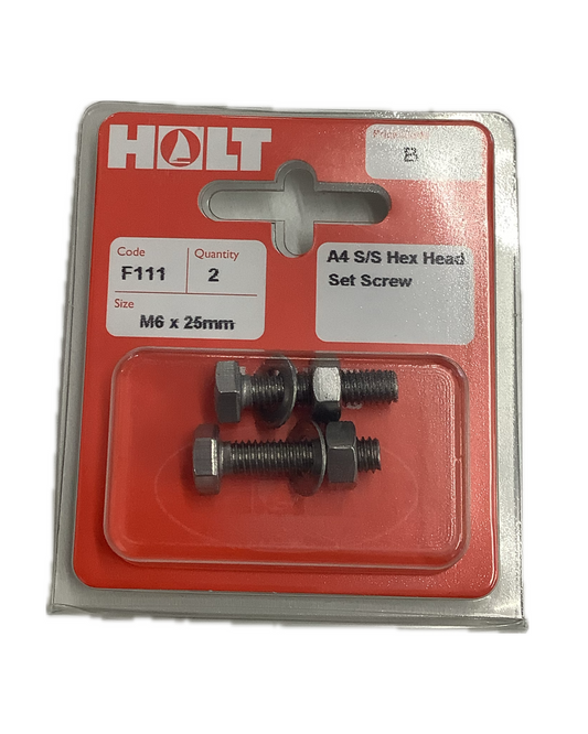 Holt Marine Pre Pack Hexagon Set Screw