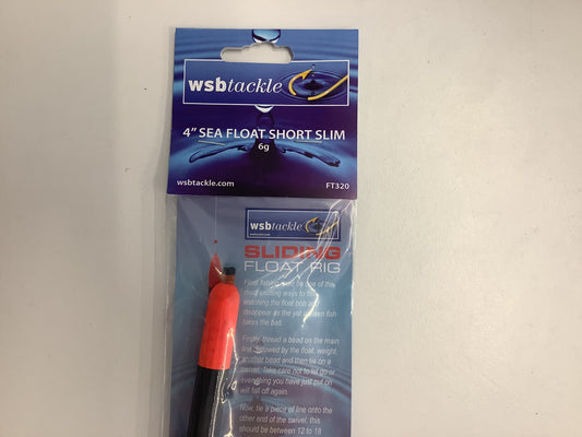 WSB 4” Sea Float Short Slim 6g