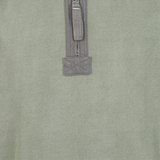 Lazy Jacks Men’s Pique 1/4 Zip Panel Sweatshirt LJ705