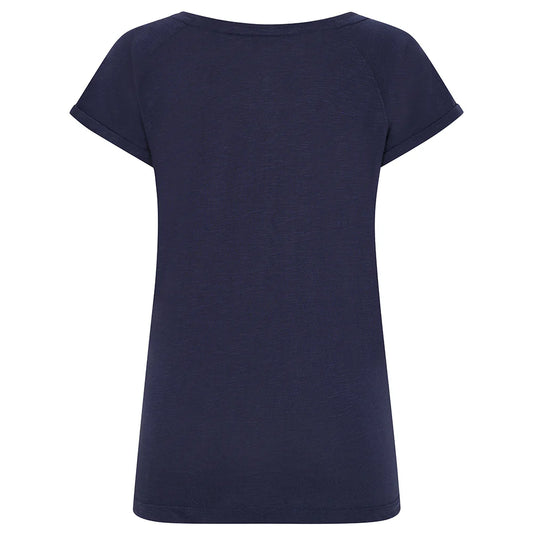 Lazy Jacks Women's Roll Sleeve T-shirt LJ163