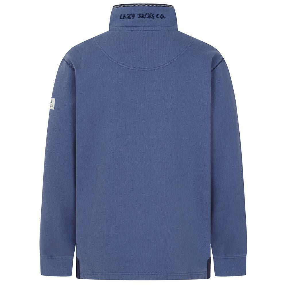 Lazy Jacks Super Soft 1/4 Zip Plain Sweatshirt LJ40