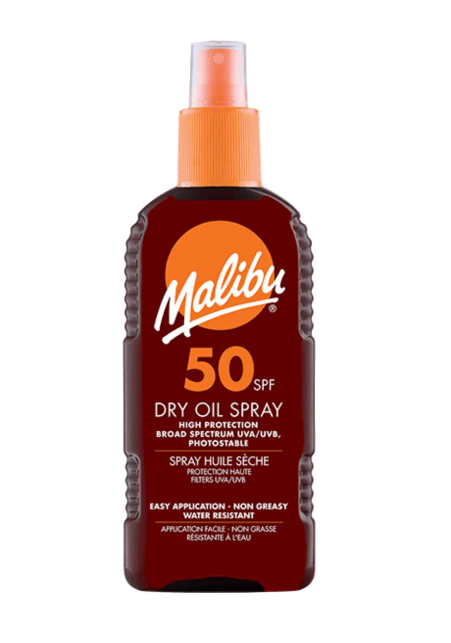 Malibu Sun SPF50 Dry Oil Spray 200ml
