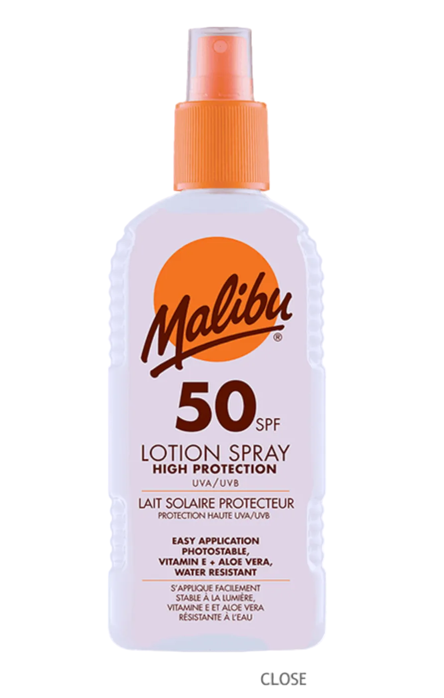 Malibu Sun SPF50 Lotion Spray