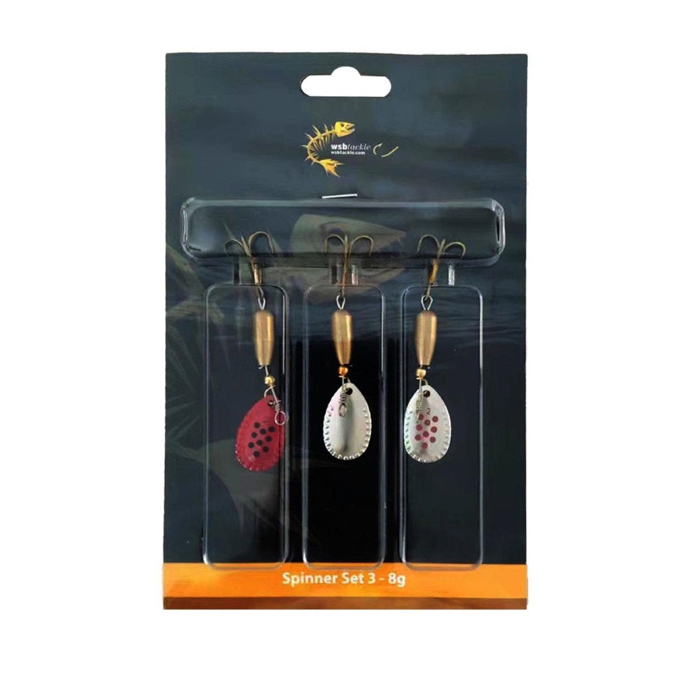 WSB Spinner Set 8g (3 Pack)