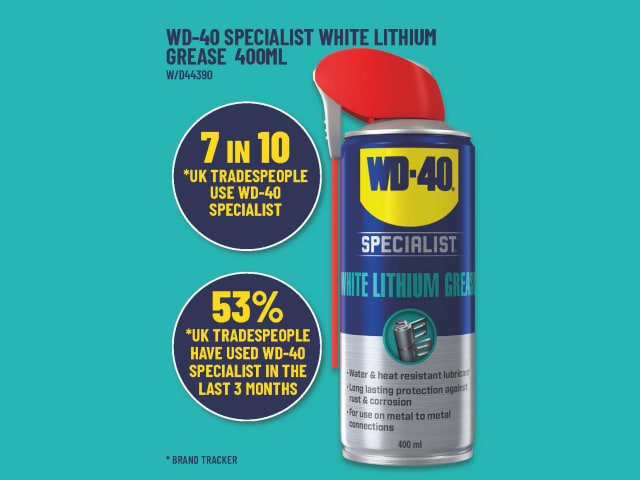 WD-40 Specialist® White Lithium Grease 400ml