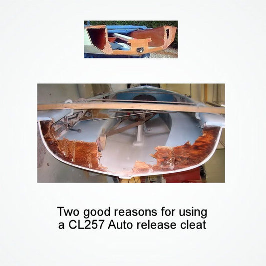 Clamcleat CL257 Auto-Release Racing Mini