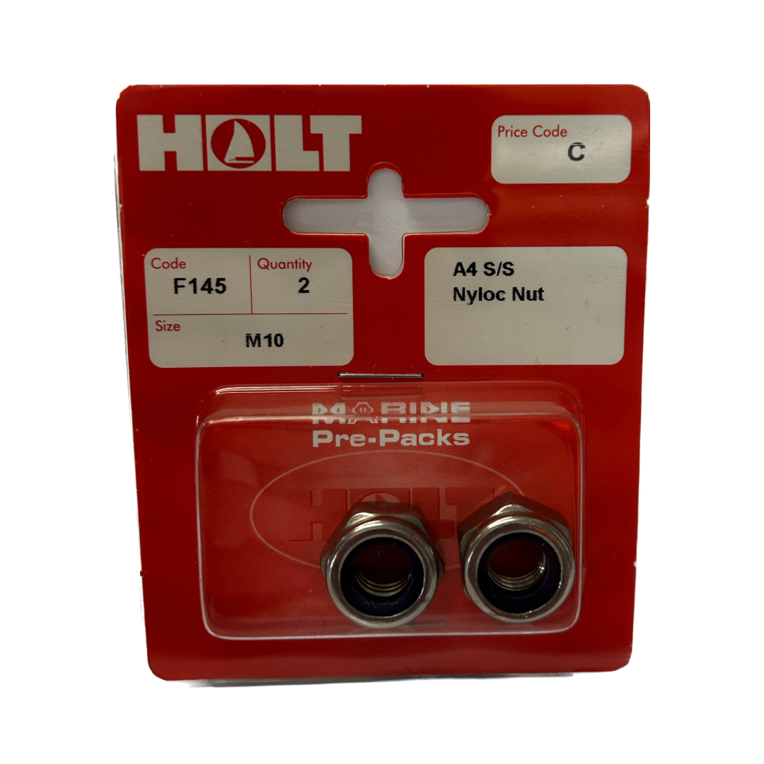 Holt Marine Pre Pack Nyloc Lock Nut