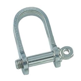 Stainless Steel Flat Shackle