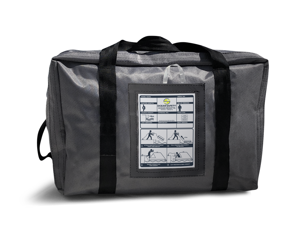Ocean Safety Ocean Regatta Liferaft - Less than 24 Hours Pack