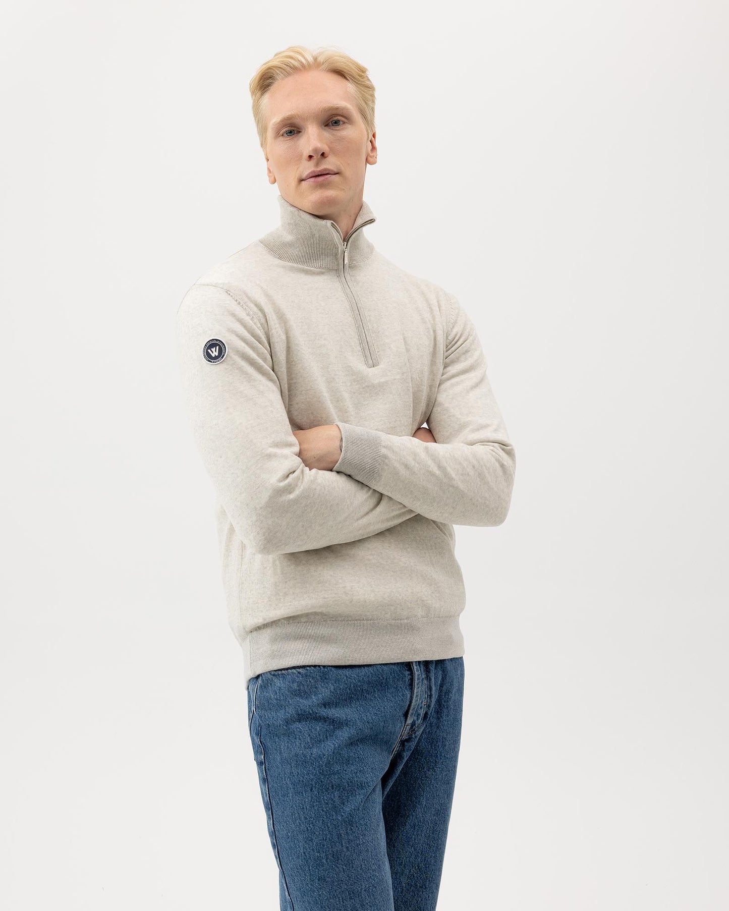 Holebrook Men’s Jesper T-Neck Windproof Jumper