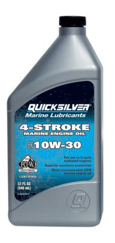Quicksilver 4 Stroke Marine Engine Oil 10W-30