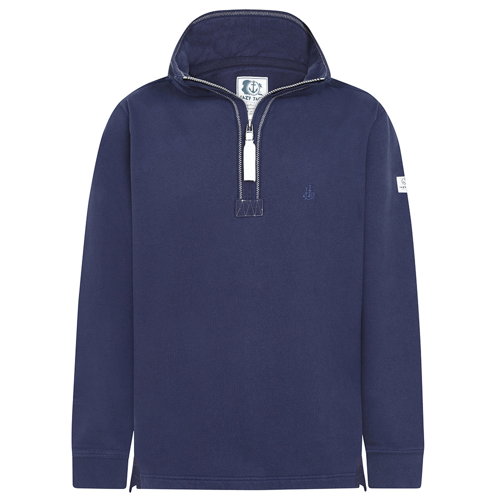 Lazy Jacks Super Soft 1/4 Zip Plain Sweatshirt LJ40