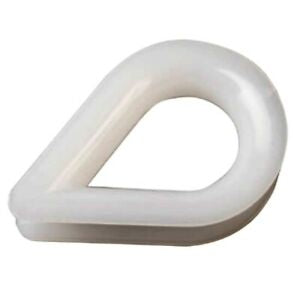 White Nylon Rope Thimbles