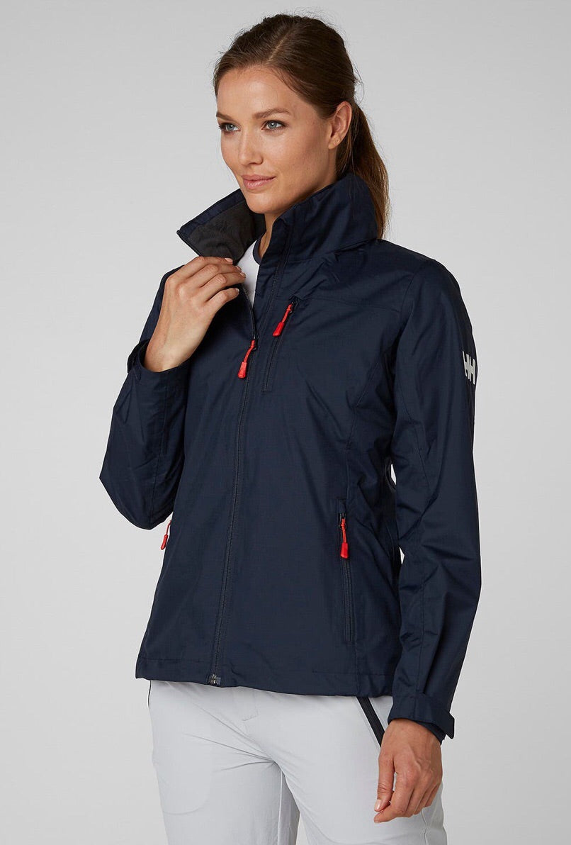 Helly Hansen Women s Crew Hooded Midlayer Jacket Seawood Chandlery Clothing