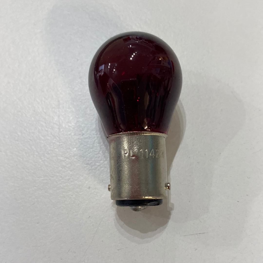 Ancor Double Contact Bayonet Bulb Red 2 Pack