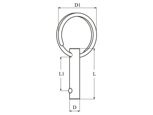 Talamex Fast Pin With Ring