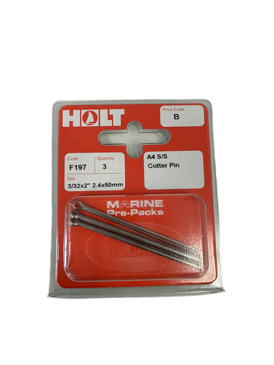 Holt Marine Pre Pack Cotter Split Pin