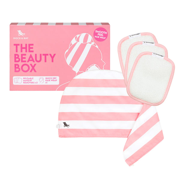 Dock & Bay Beauty Box - Hair Wrap and Makeup Removers
