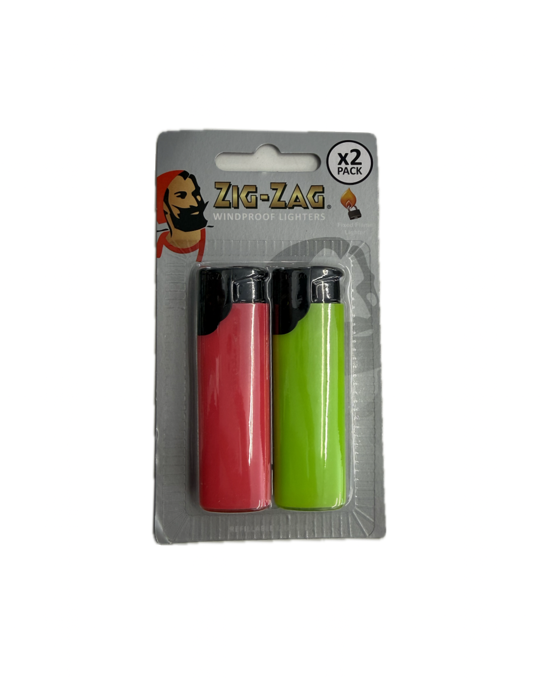 Zig Zag Windproof Lighter (2 Pack)