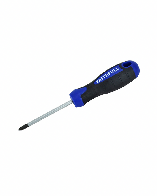 Faithfull Soft Grip Screwdriver - Phillips