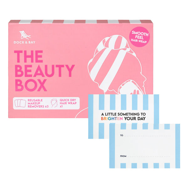 Dock & Bay Beauty Box - Hair Wrap and Makeup Removers