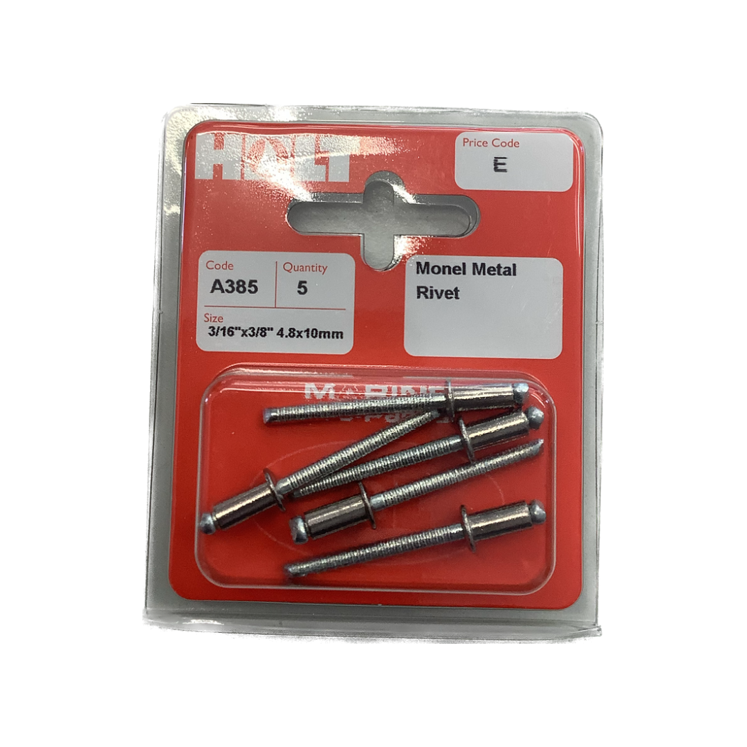 Holt Marine Pre Pack Monel Rivets