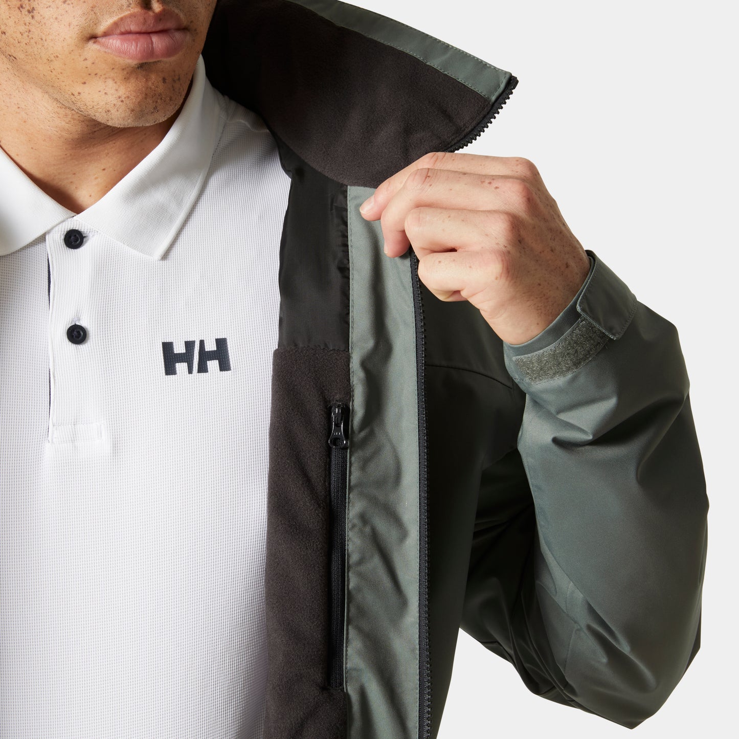 Helly Hansen Men's Crew Hooded Midlayer Jacket 2.0