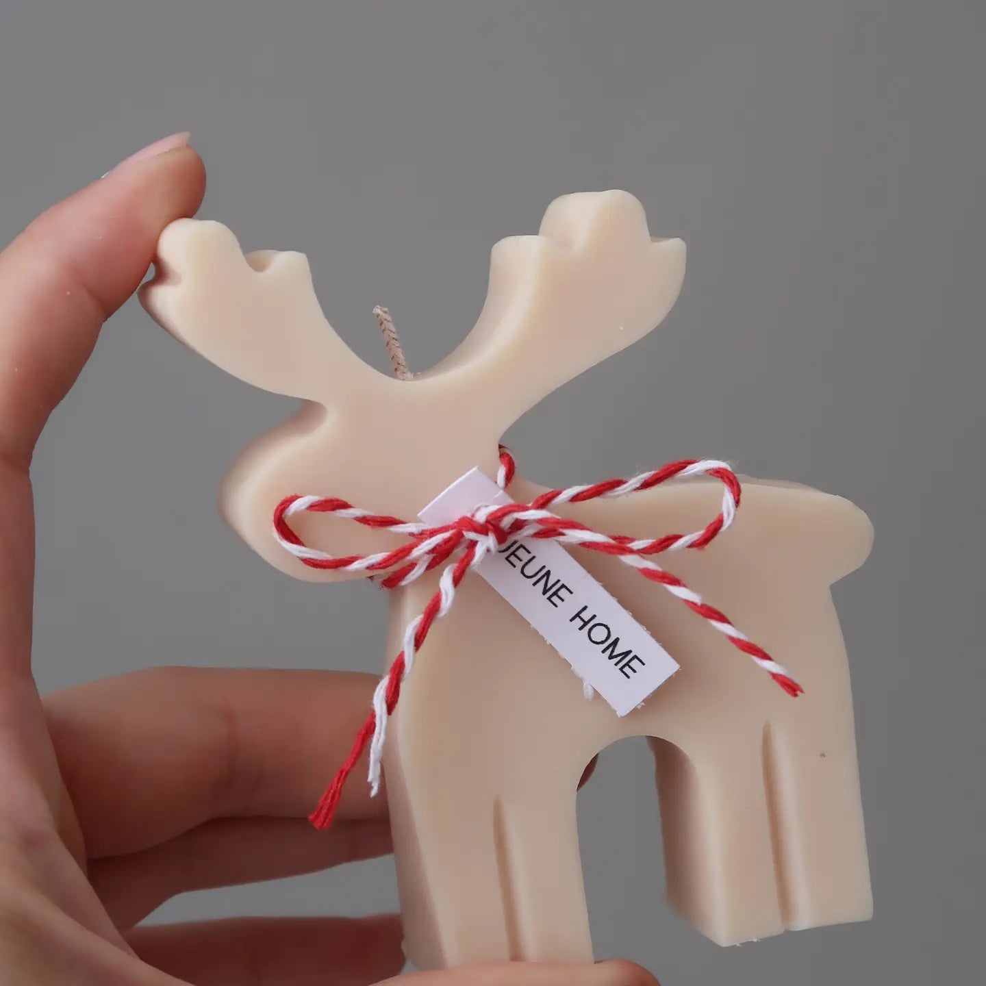 Jeune Home Reindeer Candle in Toffee